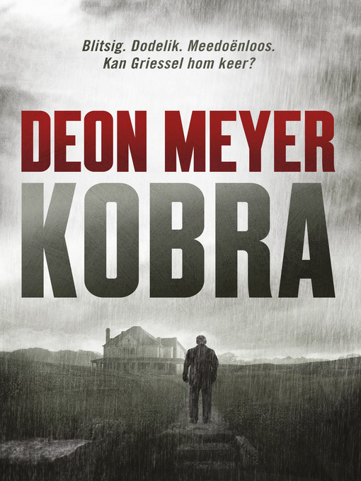Title details for Kobra by Deon Meyer - Available